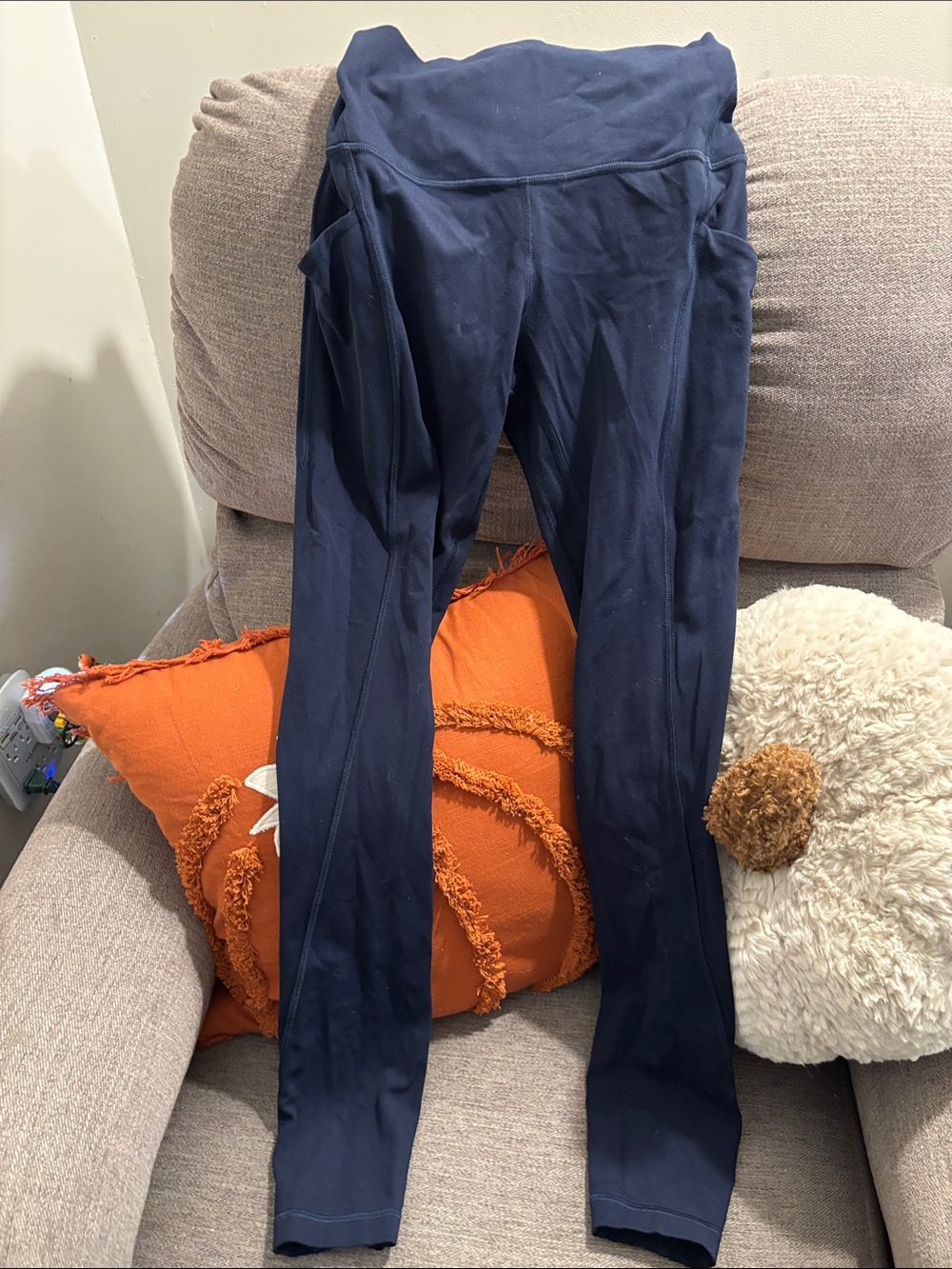 lululemon athletica Dark Blue High-Rise Leggings